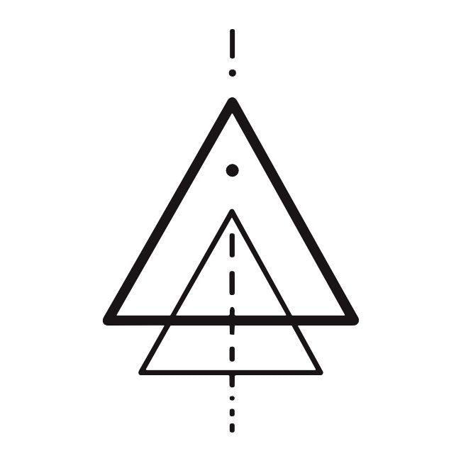 Geometric Symmetry Triangles 1 - Temporalis