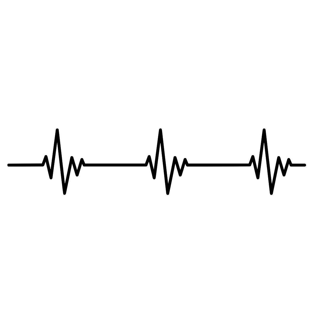 Heartbeat Pulse Graph 2 - Temporalis