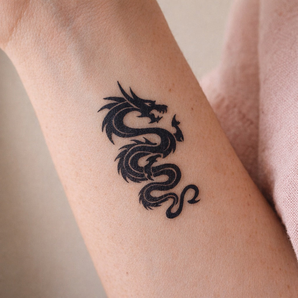 Japanese Dragon Tattoo - 1 | Temporalis
