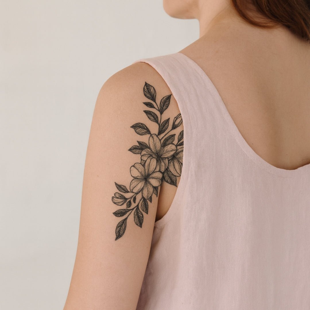 Jasmine flower 1 - Temporalis
