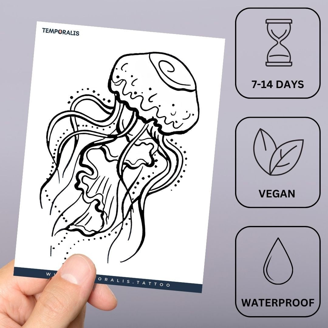 Jellyfish Tattoo - 3 | Temporalis
