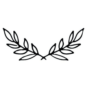 Laurel branch temporary tattoo - 2 | Temporalis