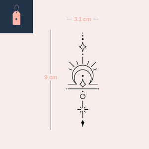 Libra celestial zodiac sign 4 - Temporalis