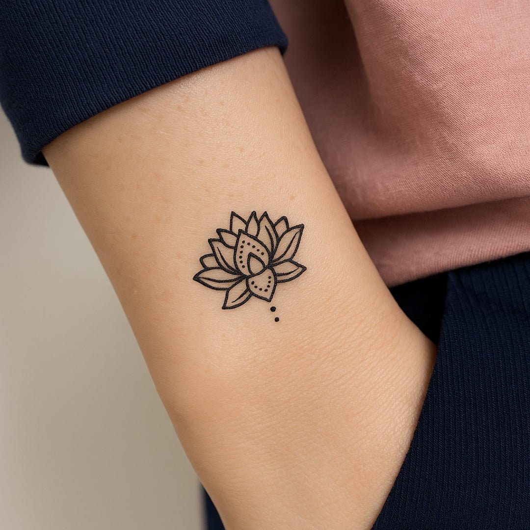 Lotus Blossom Emblem 1 - Temporalis