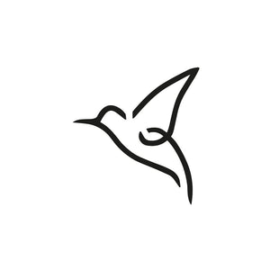 Minimalist Hummingbird 1 - Temporalis