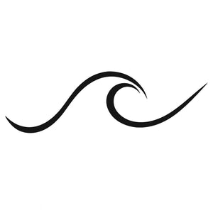 Minimalist Wave Tattoo - 2 | Temporalis