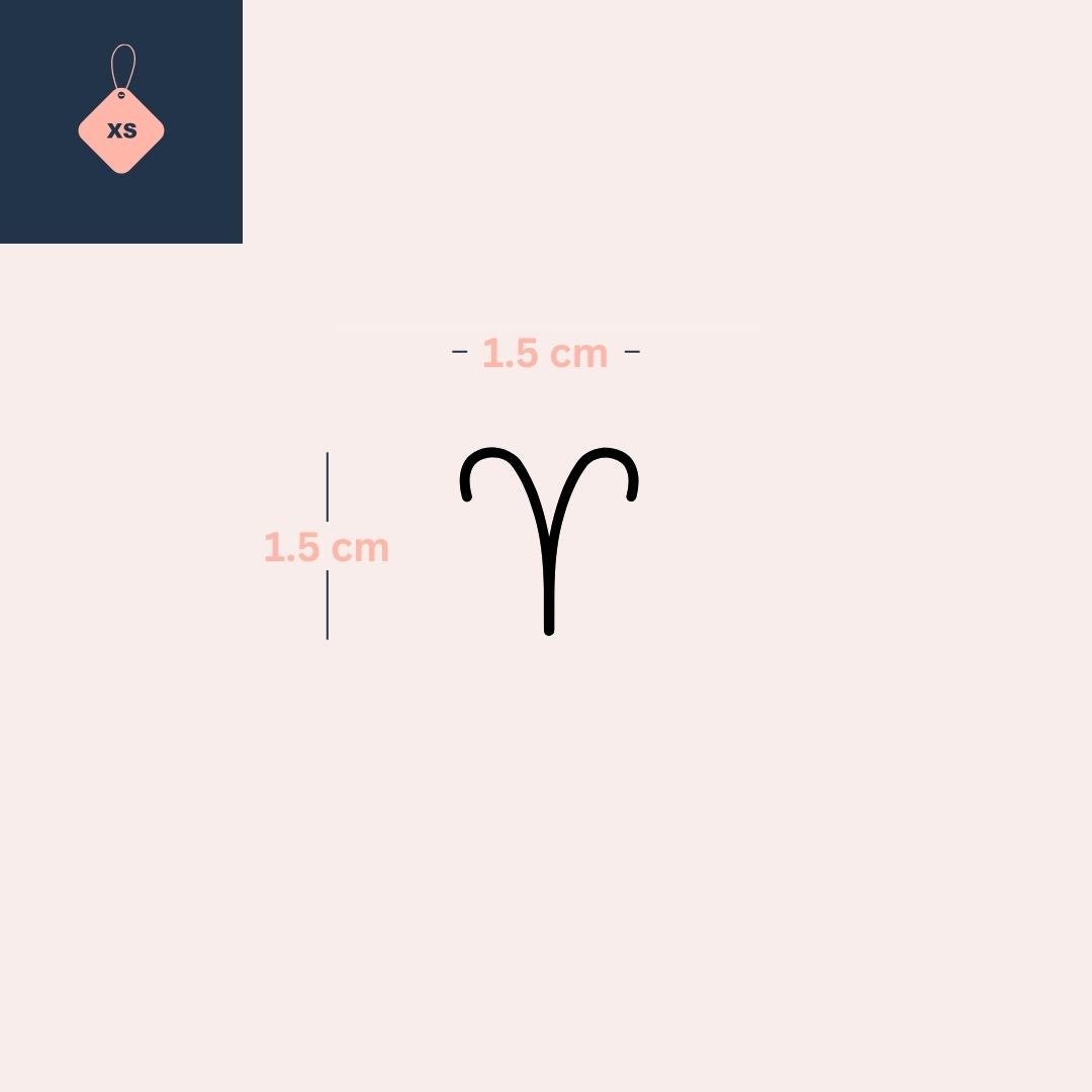 Minimalist zodiac sign Aries 3 - Temporalis