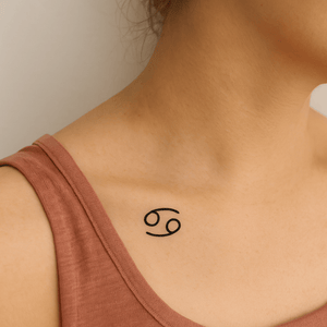 Minimalist zodiac sign Cancer 1 - Temporalis