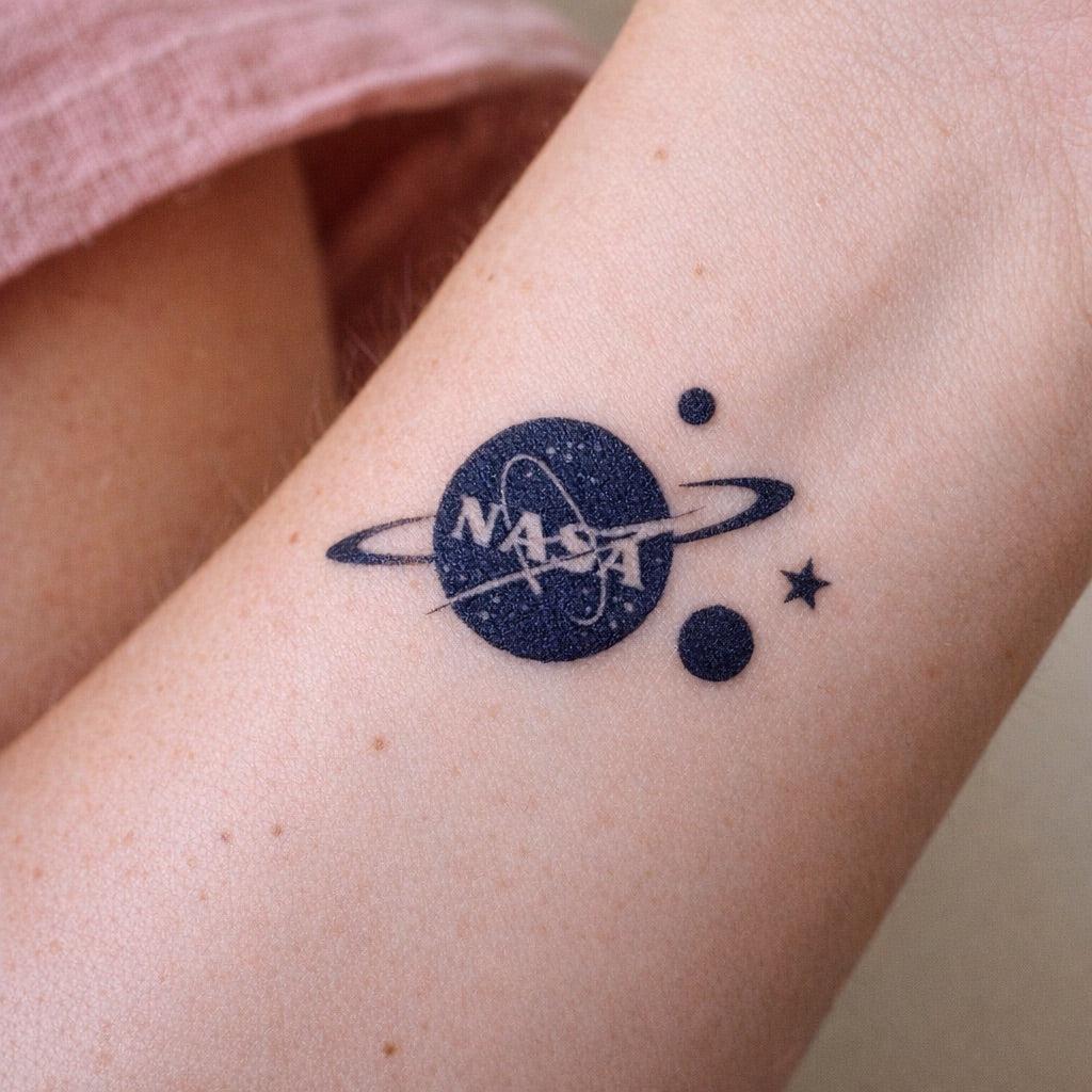 NASA Logo Tattoo - 1 | Temporalis