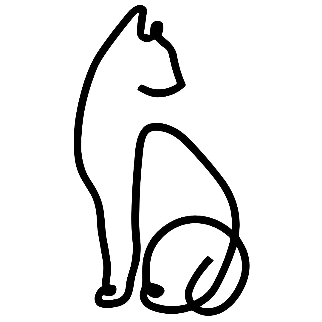 One line cat 2 - Temporalis