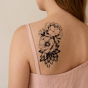 Peony Blossom Mandala 1 - Temporalis