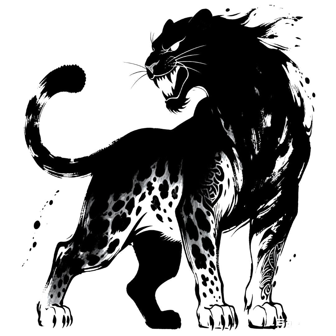Prowling Leopard Tattoo - 1 | Temporalis