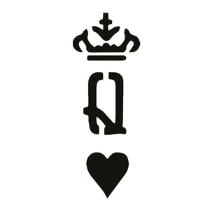 Queen of Hearts Tattoo - 2 | Temporalis