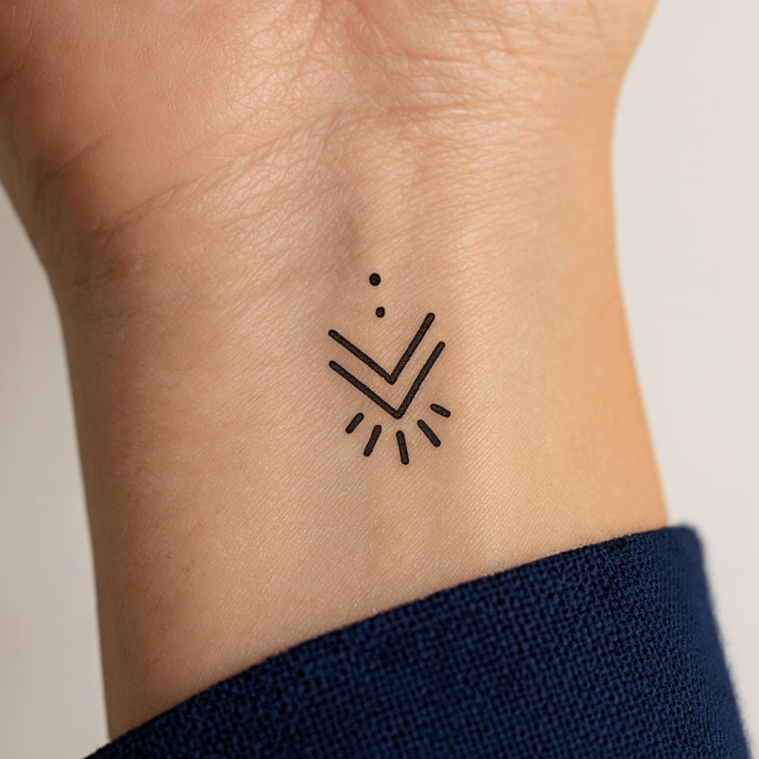 Radiant Geometric Chevron 1 - Temporalis