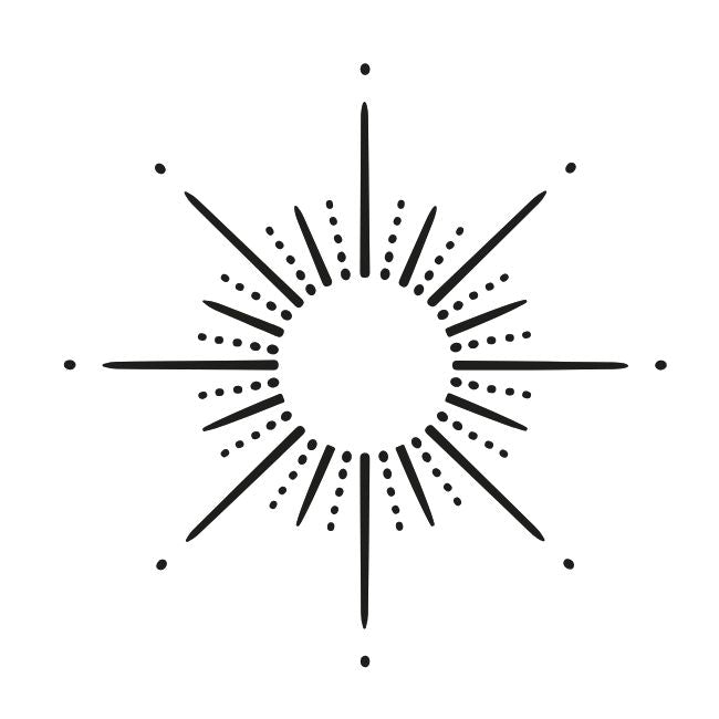 Radiant Sunburst 1 - Temporalis