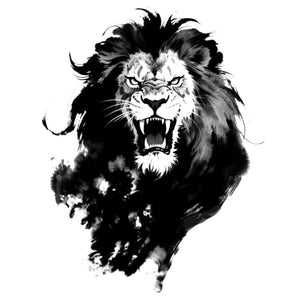Roaring Lion Tattoo - 1 | Temporalis