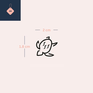 Sea Turtle Temporary Tattoo - 4 | Temporalis
