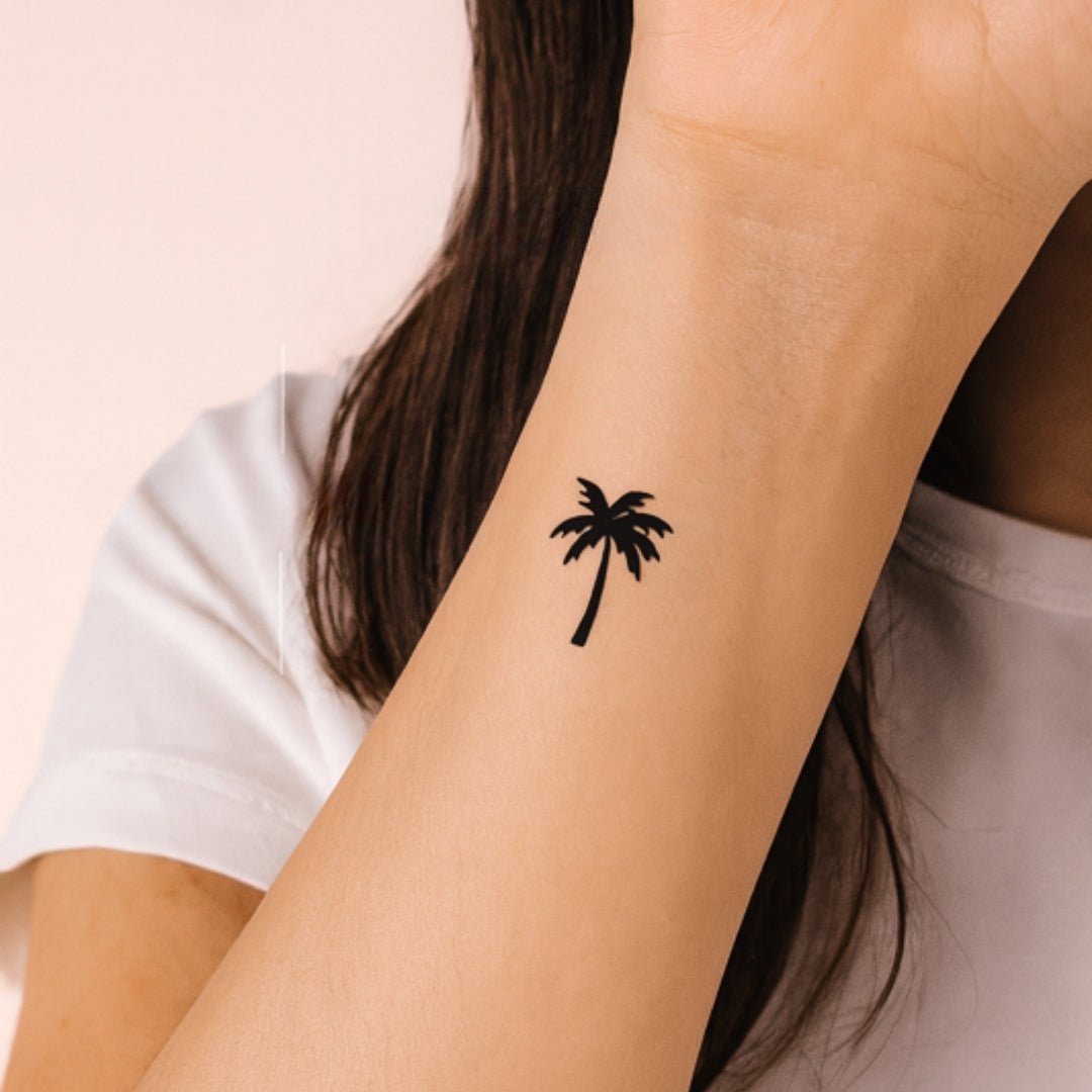 Silhouette Palm Tree 1 - Temporalis