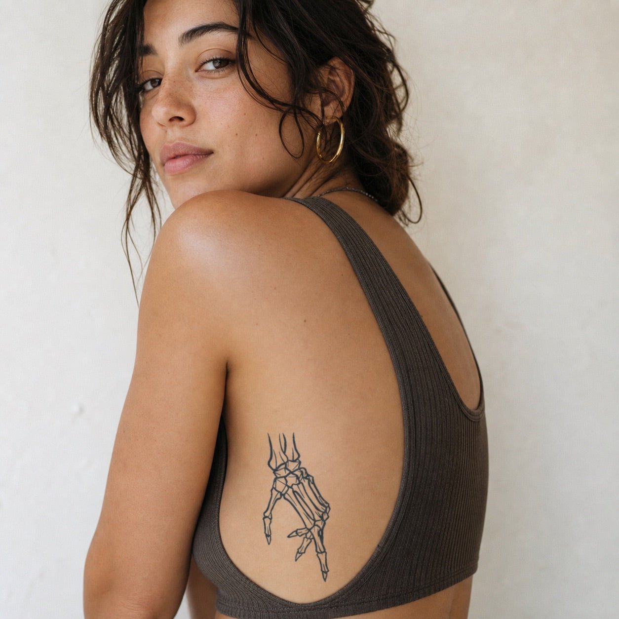 Skeleton Hand Tattoo - 1 | Temporalis