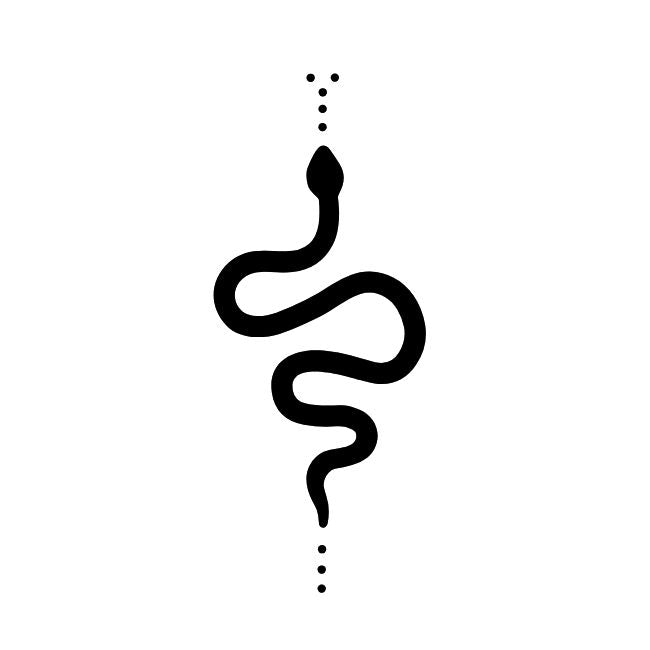 Snake Silhouette 1 - Temporalis