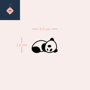 Snoozing Panda 3 - Temporalis