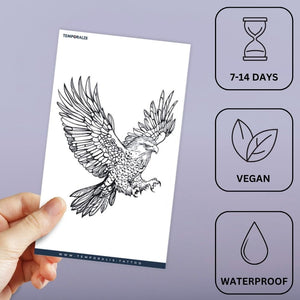 Soaring Eagle Tattoo - 3 | Temporalis