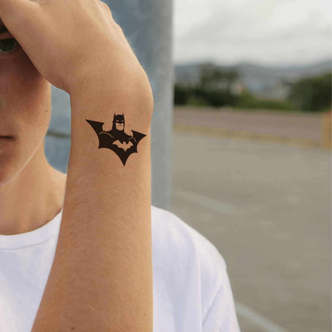 Superheroes - Tattoo Kit (8 tattoos) 8 - Temporalis