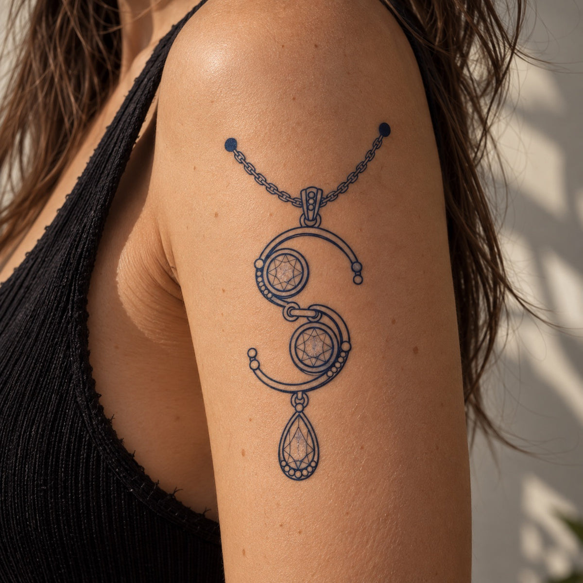 Cancer Jewel Zodiac Tattoo