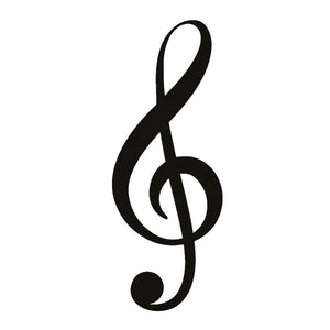 Treble Clef Tattoo - 2 | Temporalis
