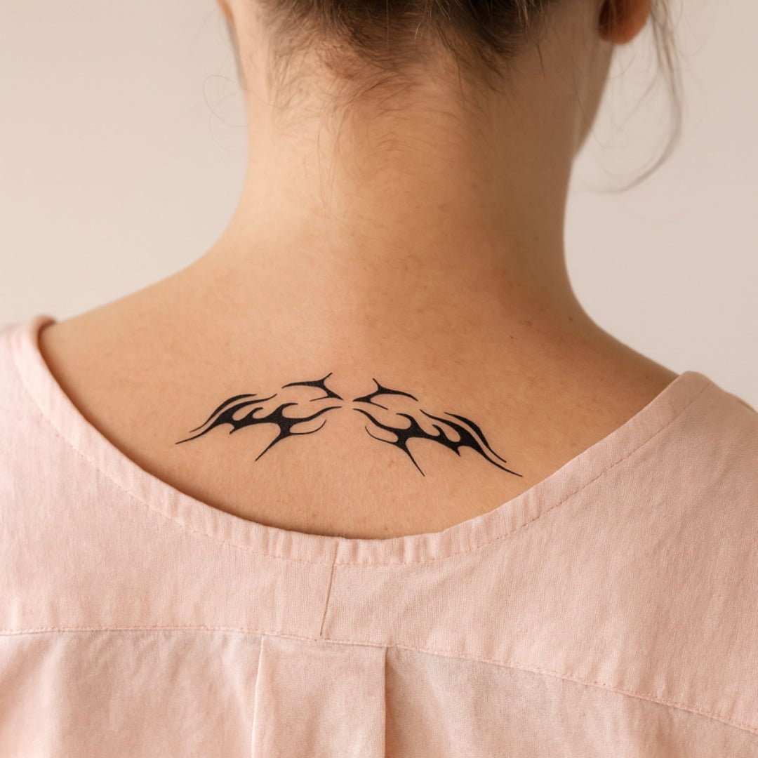 Tribal Flame Wings 1 - Temporalis