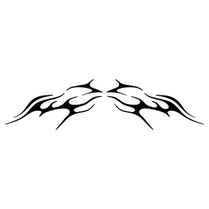 Tribal Flame Wings 2 - Temporalis