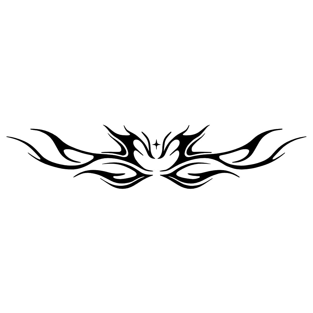 Tribal Phoenix Flames 2 - Temporalis
