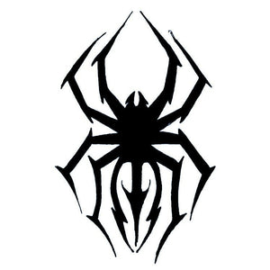 Tribal Spider Temporary Tattoo - 2 | Temporalis