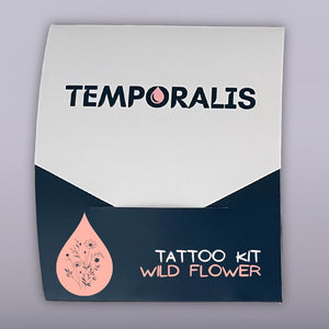 Wild Flower - Tattoo Kit (5 tattoos) 1 - Temporalis