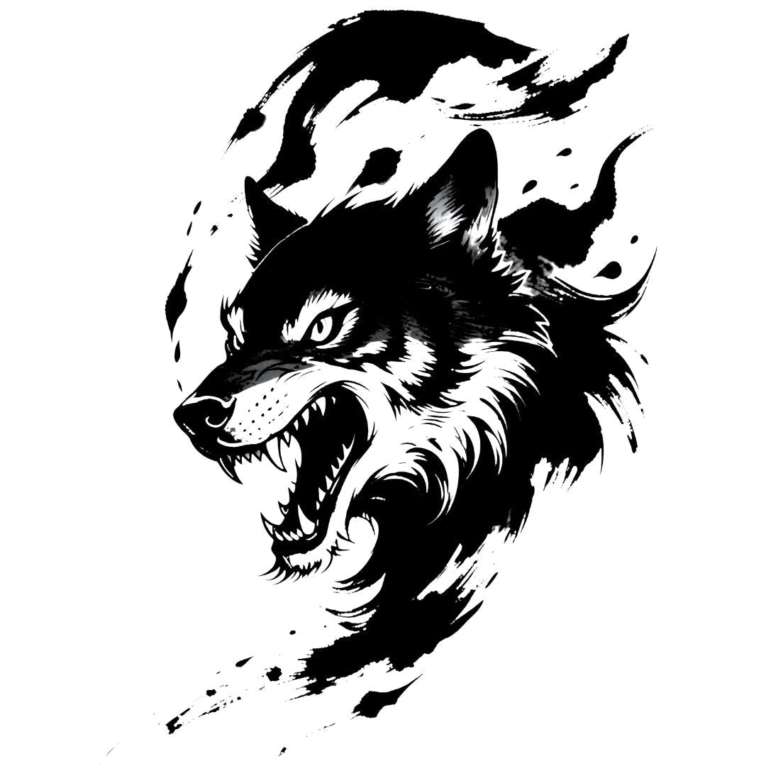 Wolf Half Sleeve Tattoo - 1 | Temporalis