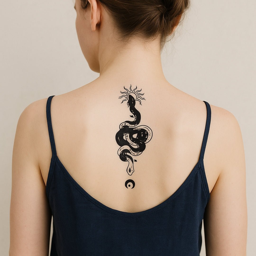 Yin Yang Snake 1 - Temporalis